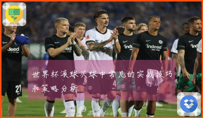 世界杯滚球买球中常见的实战技巧和策略分析