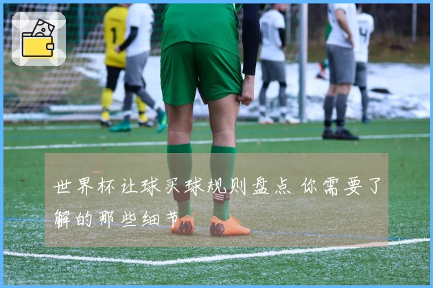 世界杯让球买球规则盘点 你需要了解的那些细节