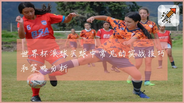世界杯滚球买球中常见的实战技巧和策略分析